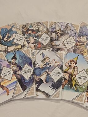 Witch Hat Atelier Manga Volumes 1-9
